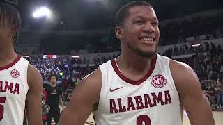 Johnny Congdon ABC 33/40 Sports -- Alabama Escapes Starkville with victory over MSU -- 1/29/2025