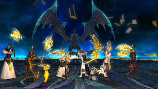 【FF14】6.38 絶バハムート 初クリア回　MT戦士視点 逆▽T3構成