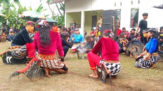 Ngeri.!! Detik detik Kuda Lumping Kesurupan Ebeg Mekar Sari Kanti Laras Live Cibuluh Pataruman