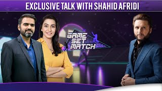 Game Set Match with Sawera Pasha & Adeel Azhar Exclusive with Shahid Afridi | SAMAA TV