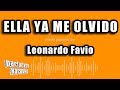 Leonardo Favio - Ella Ya Me Olvido (Versión Karaoke)