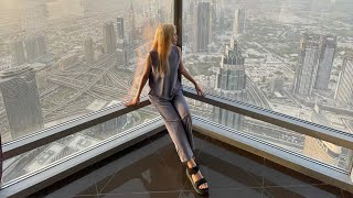 【The highest view in the world】inside of Burj Khalifa