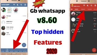 Gb whatsapp pro 8.60 All hidden features|| gb whatsapp full use and tricks in urdu/hindi ||