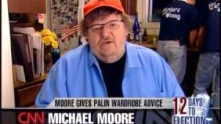 Michael Moore on Larry King comment on Sarah Palin
