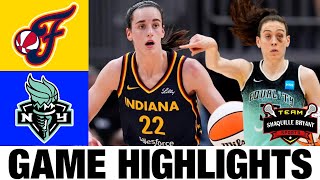Indiana vs New York Highlights | Women Basketball | 2024 WNBA