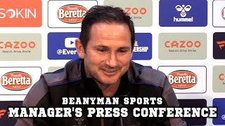'I don’t think Man Utd game was our best home performance!' | Everton v Leicester | Frank Lampard