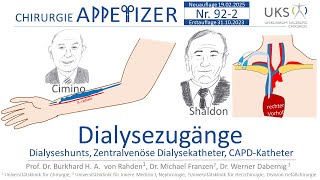 Dialysezugänge CHIRURGIE APPetizer Nr. 92-2