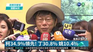 蘋果日報民調:柯.丁支持度只差4%| 華視新聞 20180917