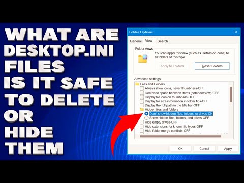 What Are Desktop.ini Files, Is It Safe To Delete or Hide Them?