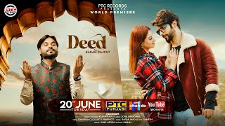 Deed (Promo) Karam Rajput  | Latest Punjabi Song 2023 | PTC Records