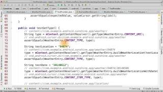 Coding ContentProvider: getType() - Developing Android Apps