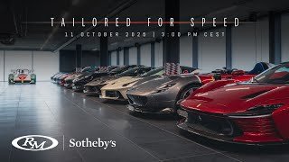 RM Sotheby's | The Tailored for Speed Collection - 11 October 2025