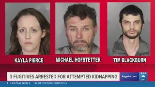 Three arrested by US Marshals in connection with attempted McLennan County kidnapping