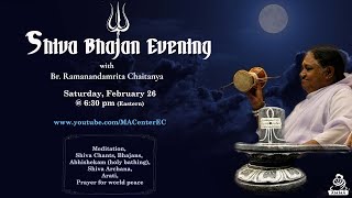 Feb 26 - Shiva Bhajan Evening with Br. Ramanandamrita Chaitanya