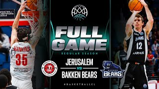 Hapoel Jerusalem v Bakken Bears | Full Game | Basketball Champions League 2022/23