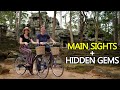 Self-guided ANGKOR BIKE TOUR & Cambodia geocache find first time | Cambodia Travel