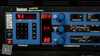 Lexicon Model 200 Digital Reverberator Demo