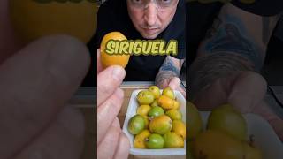 I TASTED THE SIRIGUELA #shorts #viralfruits