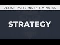 Strategy - Design Patterns in 5 minutes