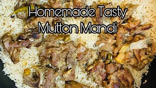 മട്ടൻ മന്തി / Homemade Tasty Mutton Mandi / Easy Recipe