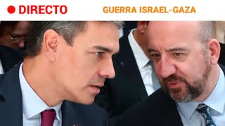 ISRAEL-GAZA: SÁNCHEZ insiste en que la ÚNICA SOLUCIÓN es RECONOCER a los DOS ESTADOS | RTVE