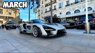 MARCH CRAZIEST SUPERCARS #monaco #carspotting #supercars #millionaires