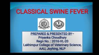 Classical Swine Fever