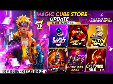 Los siguientes paquetes de Magic Cube confirman la actualización de la tienda Magic Cube Nuevo evento de Free Fire Nuevo evento de Ff