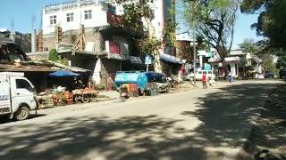 View of Shahpur market under district-Kangra 02-04-2020