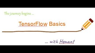 TensorFlow Basics Session 1