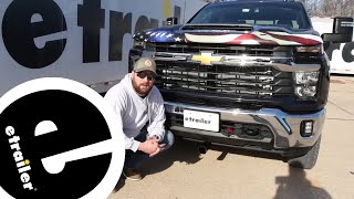 How to Install the Curt Front Mount Trailer Hitch Receiver on a 2024 Chevrolet Silverado 3500