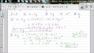 Manipulating complex numbers in rectangular form