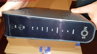 NOS 4 Giga Router WI-FI + UMA TV 4K Box V2 Wi-Fi + V1 Ethernet self instalation kit unboxing