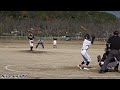 《中学硬式・野村謙二郎cup》【マルチＨ】　東広島シニアの背番号５　【＆盗塁】《第１４回野村謙二郎cup西日本中学野球大会》