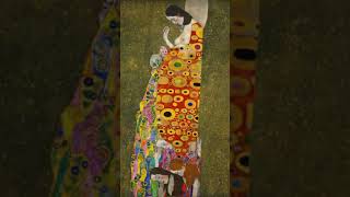 Gustav Klimt, Austrian painter known for his symbolic art, born in 1862, #short  #art #painting