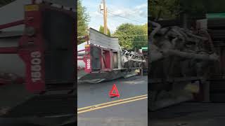 Venezia Flour truck trailer accident