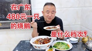 广东佛山480元一只烧鹅，老板坦言贵有贵的道理，鹅腿加青菜150元