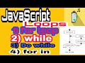 08- JavaScript Loops|| for loop, while loop, do-while ,for in javaScript loop tutorial