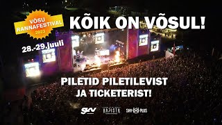 VÕSU RANNAFESTIVAL 2023 // 28.-29.JUULI