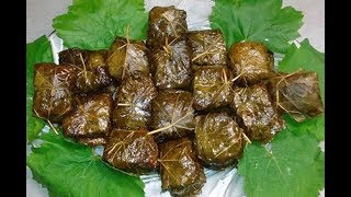 Stuffed Grape Leaves/Dolmeh/Dolma/دلمه /دلمه برگ مو