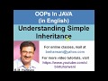 Simple Inheritance Tutorial in Java (in English)
