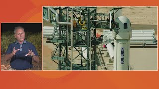 Jeff Bezos space launch on New Shepard | CBS Mark Strassmann reports