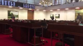 Empty General Assembly on Labor Day