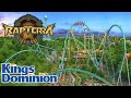 Rapterra NEW 2025 Launched Wing Coaster! Kings Dominion - Theme Park News