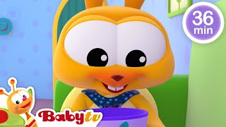 Canção dos espirros de Coelho Jack 🐰 🤧 + Mais canções infantis e canções de ninar 🎵 @BabyTVBR