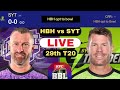 live hobart hurricanes vs sydney thunder t20 match hbh vs syt live score and commentary 2024 25