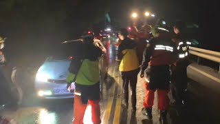 颱風尼莎／聯外道路中斷 宜蘭明池山莊303人受困均安｜20221017 公視晚間新聞