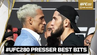 #UFC280 Presser Best Bits 🔥 Oliveira, Makhachev, Sterling, Dillashaw, Yan, O'Malley