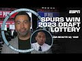 Spurs GM reacts to winning 2023 NBA Draft Lottery | NBA in Stephen A.’s World