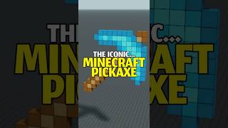 How To Create the Minecraft Pickaxe in 30 Seconds! #pixelart #gamedev #arttutorial